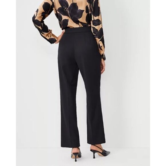 Ann Taylor Wool Pintucked Slim Pants NEW - Picture 2 of 6